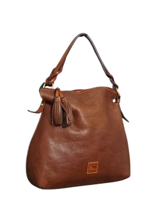 Dooney & Bourke Florentine Twist Strap Zip Hobo Bag - Picture 2 of 16